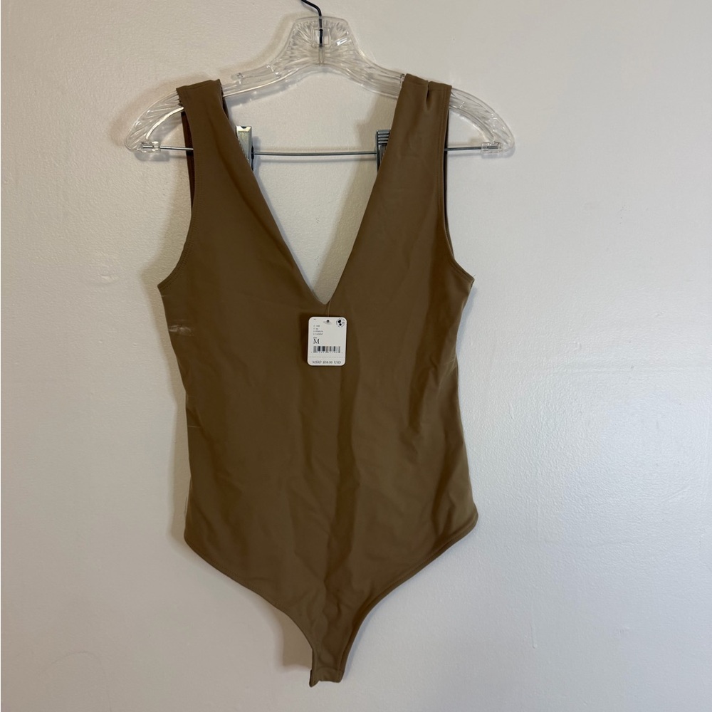 NWT Free People NUDE Bodysuit